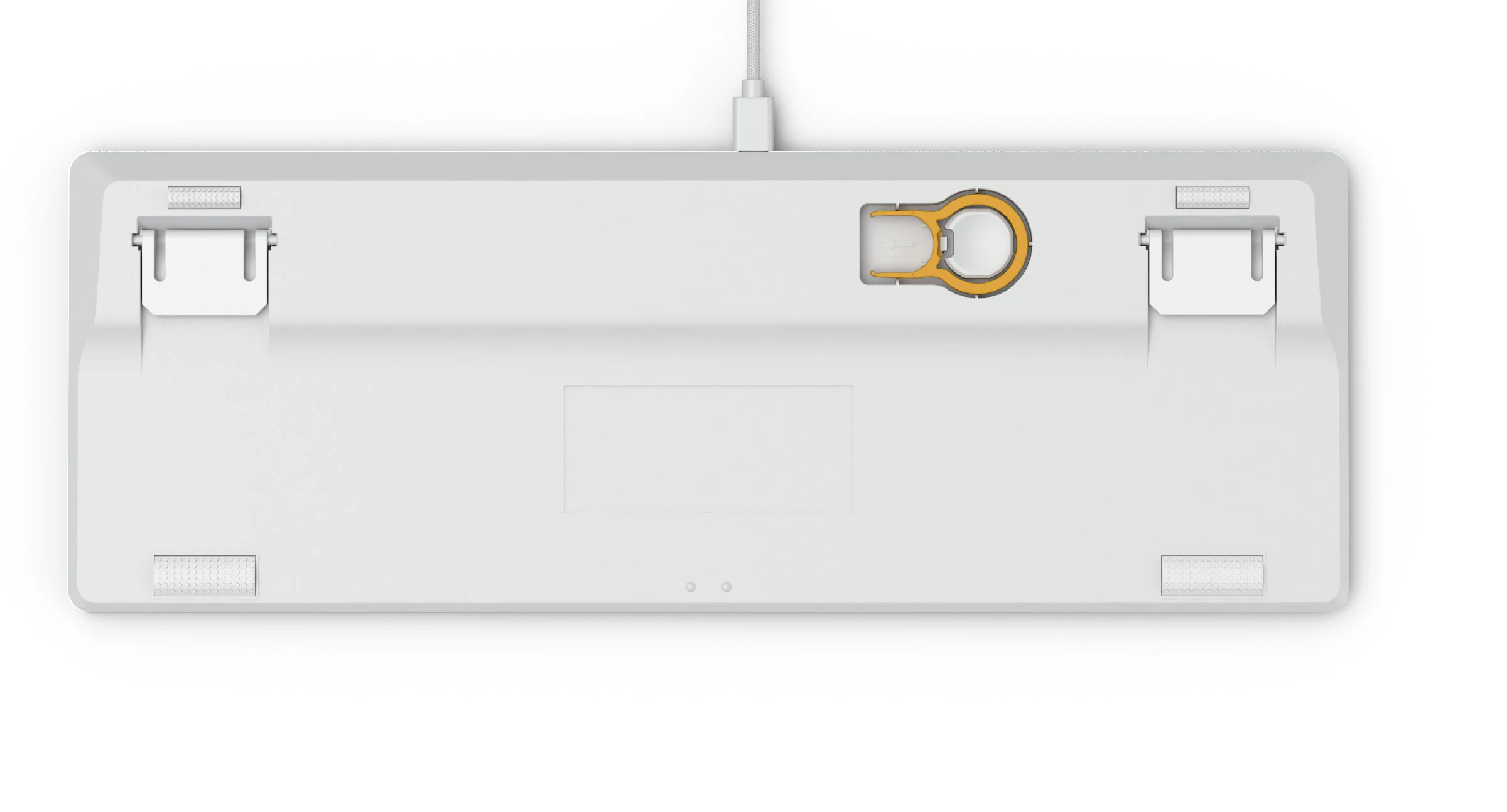 Glorious PC GMMK White Ice 60% Hotswap RGB Double Shot ABS Mechanical Keyboard - Image 2