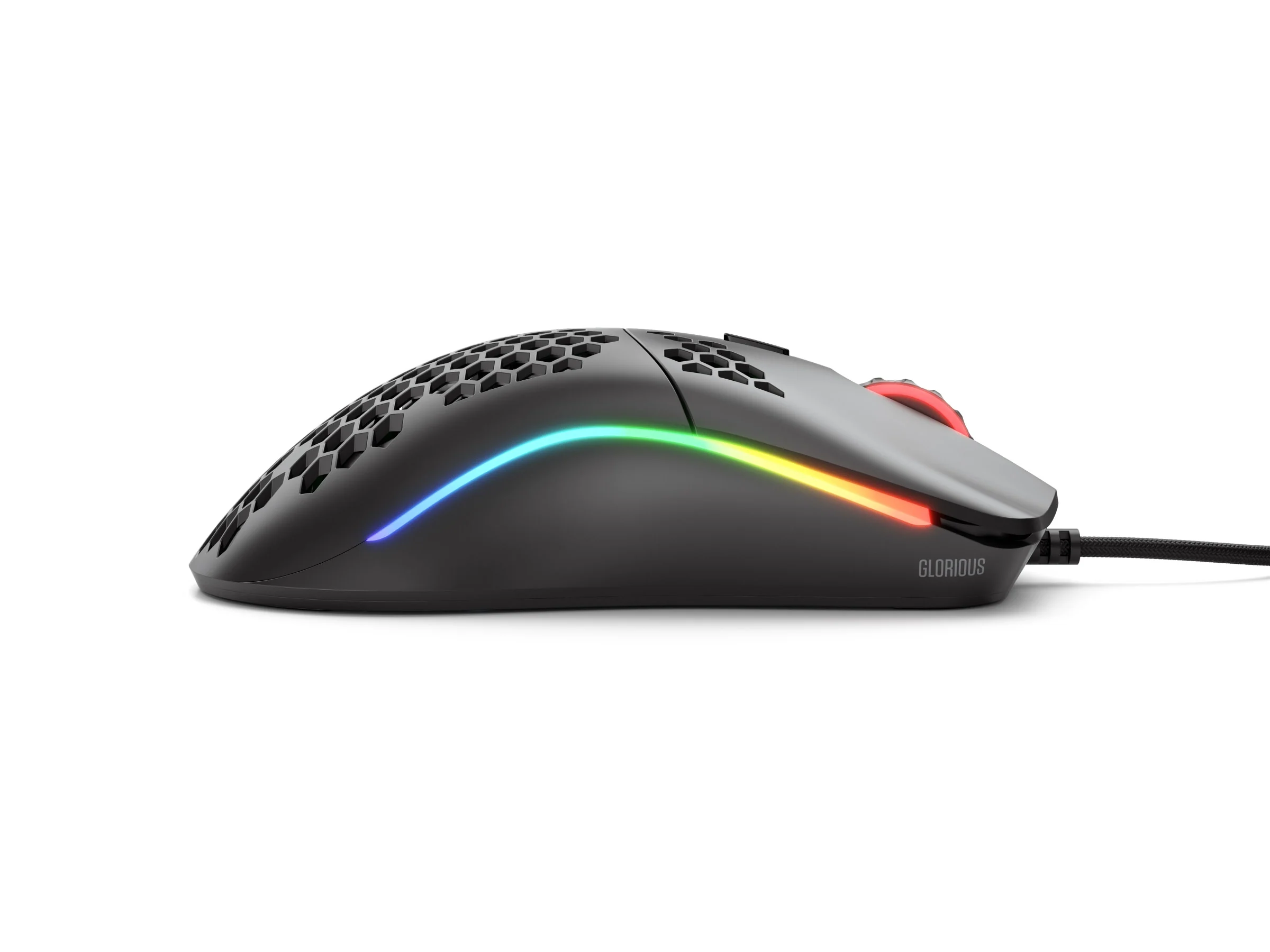 Glorious PC Model O Minus Matte Black RGB Wired Mouse - Image 4