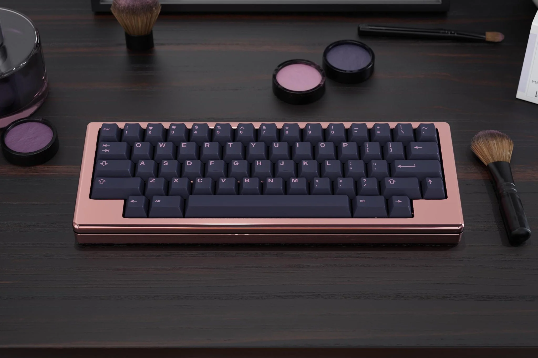 GMK Rouge R2 Base 114 Key Cherry Profile Double Shot ABS Keycap Set - Image 4