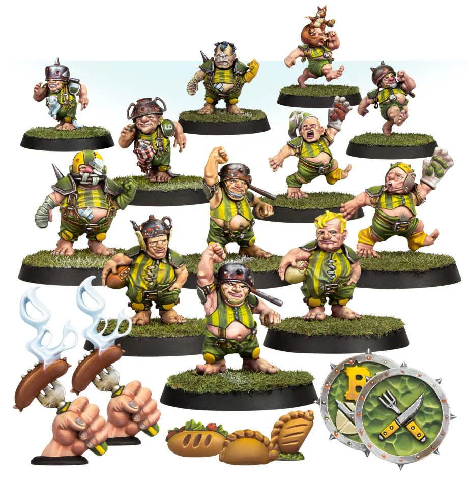 Blood Bowl : Greenfield Grasshuggers - Halfling Blood Bowl Team