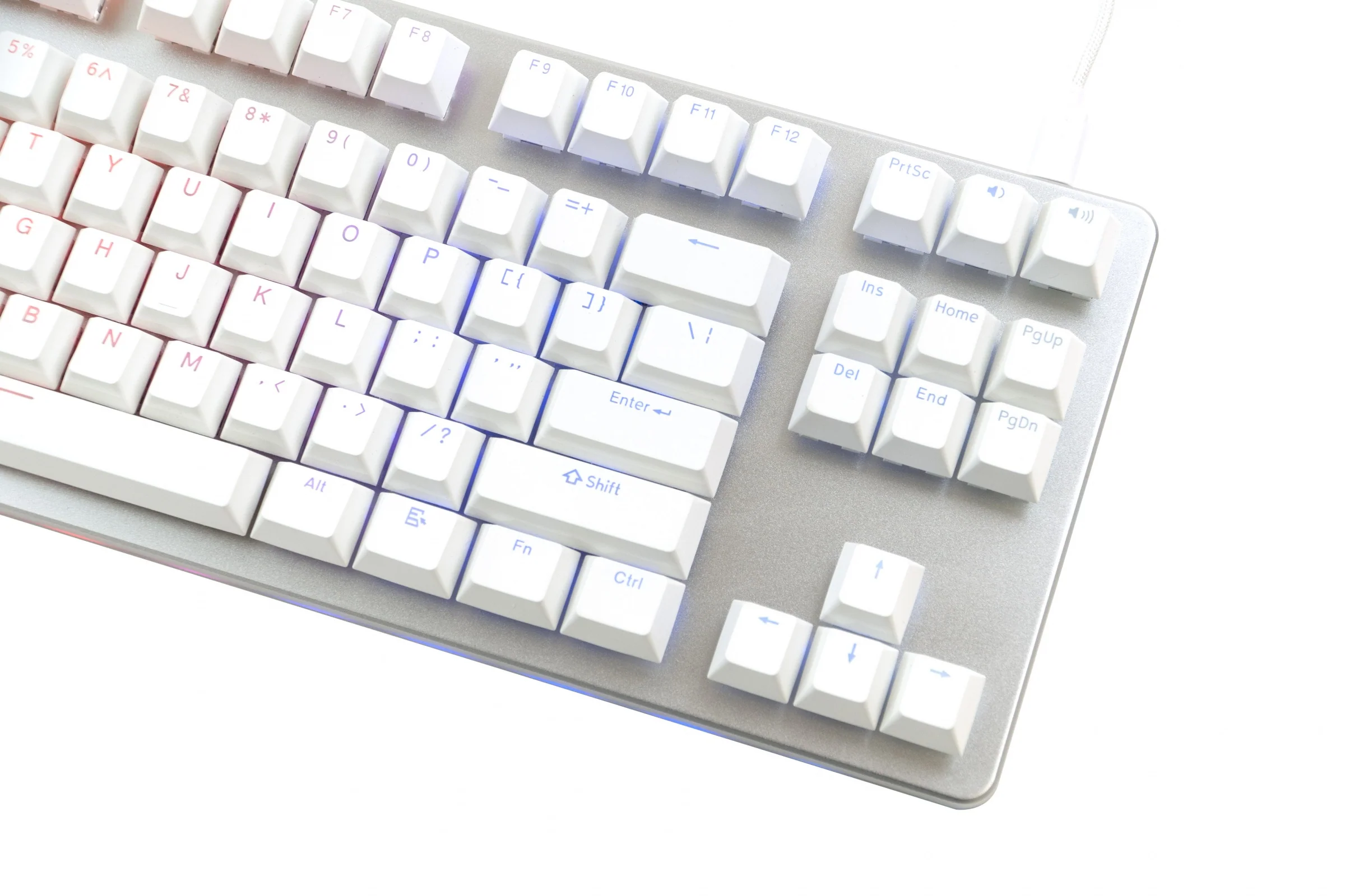 Hexgears Gemini Dawn Aluminum TKL Hotswap RGB Double Shot PBT Mechanical Keyboard - Image 3