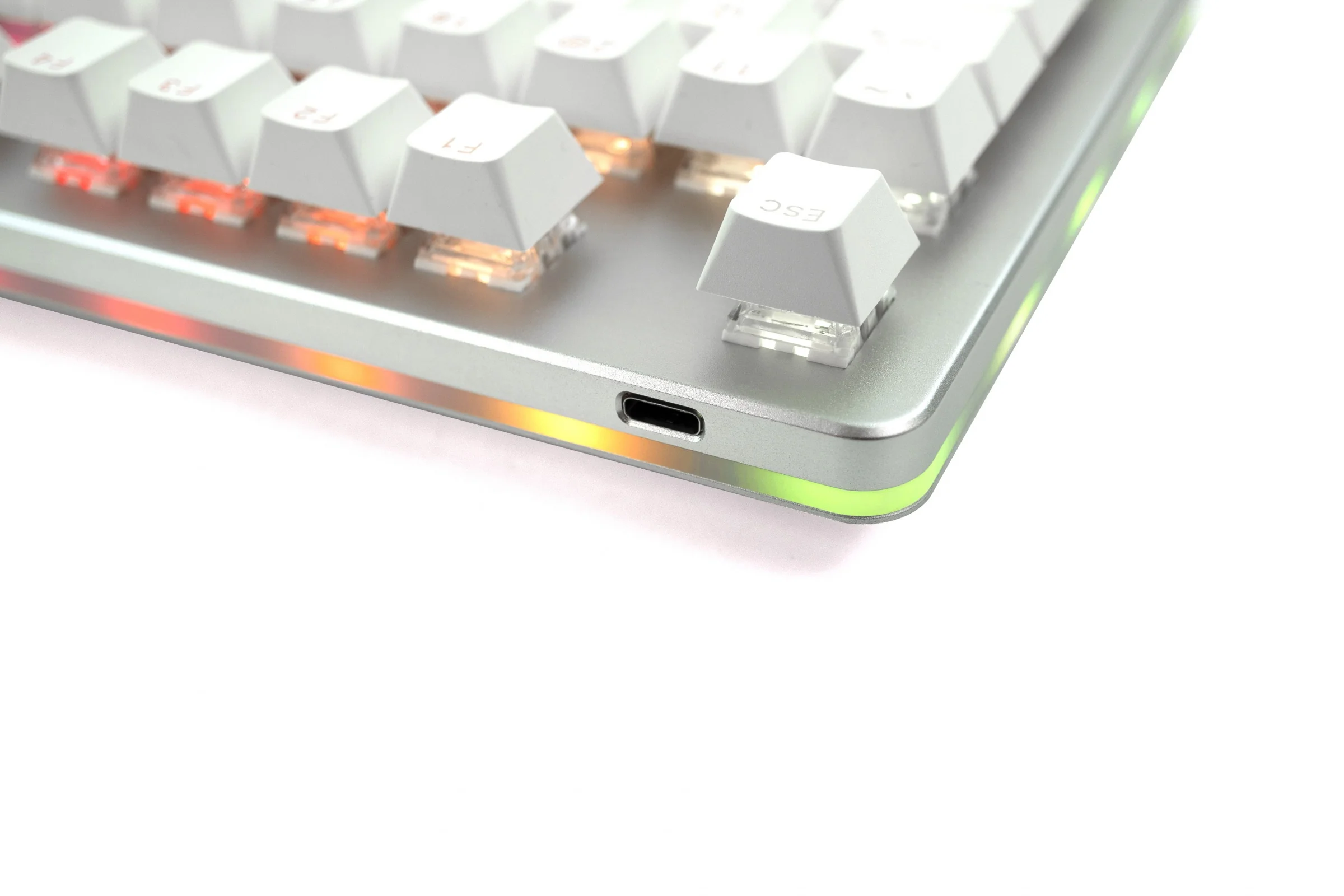 Hexgears Gemini Dawn Aluminum TKL Hotswap RGB Double Shot PBT Mechanical Keyboard - Image 5