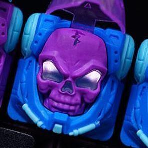 Hot Keys Project HKP Astronskull Blue / Purple / Purple Artisan Keycap