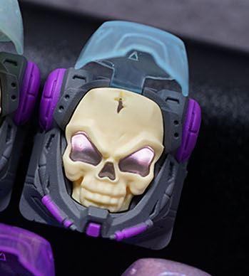 Hot Keys Project HKP Astronskull Grey / White / Blue Artisan Keycap