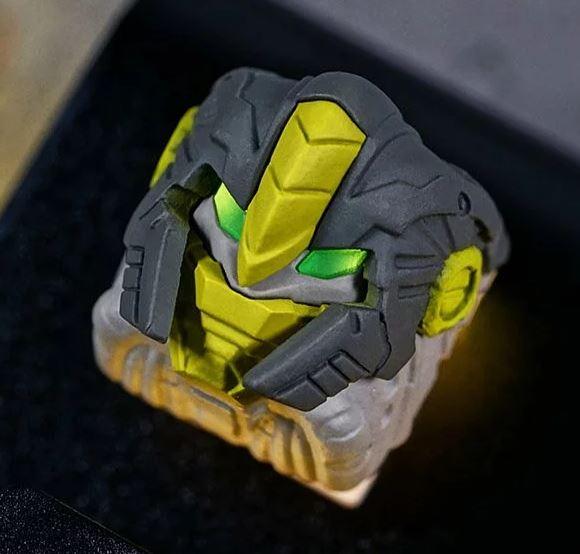 Hot Keys Project HKP Berserker Flash Artisan Keycap