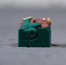 Hot Keys Project HKP Diesel Woodland Artisan Keycap - Image 3