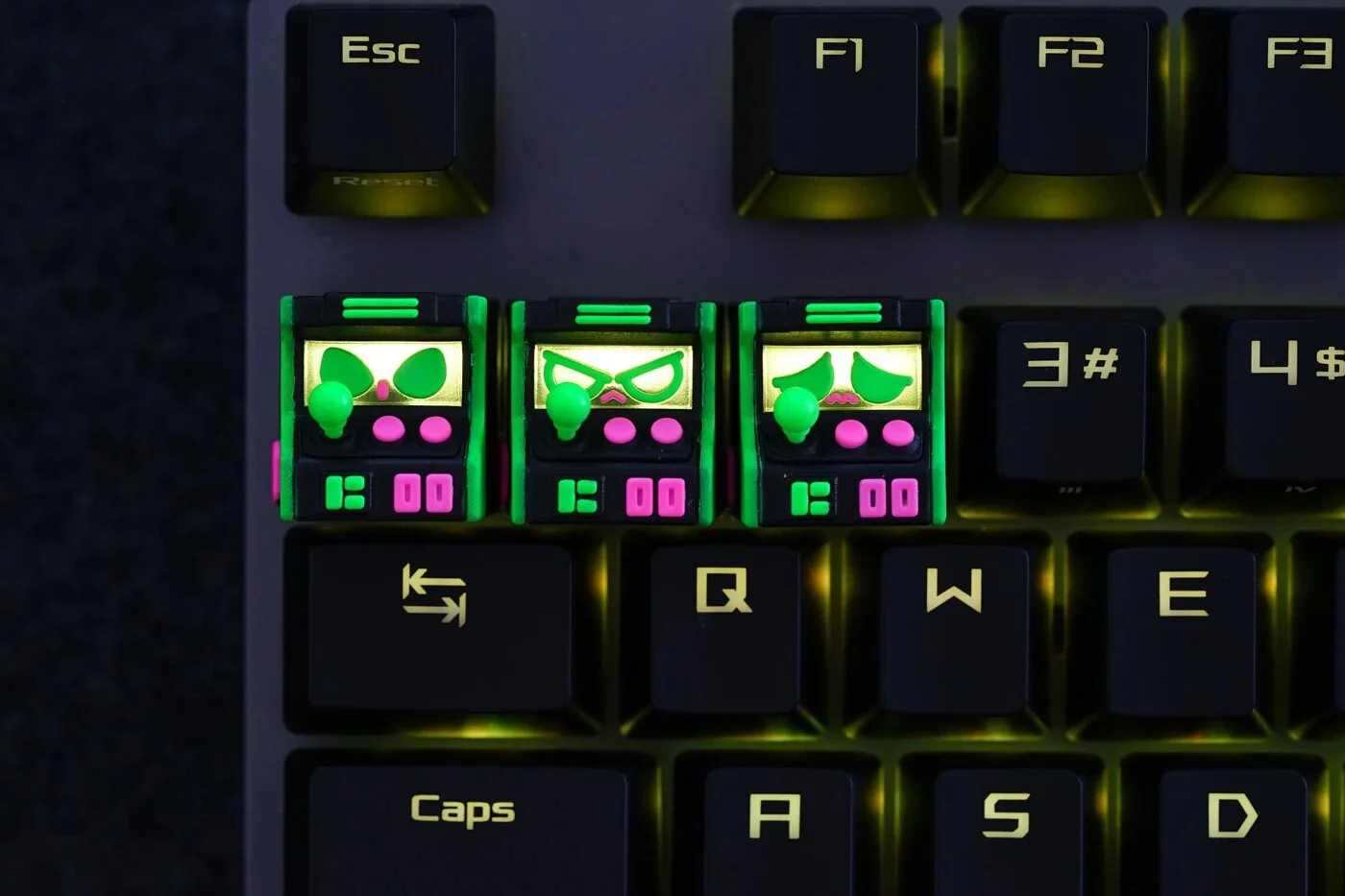 Hot Keys Project HKP Error Sad Madness Artisan Keycap - Image 3