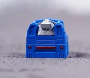 Hot Keys Project HKP Overlord Metal Blue Artisan Keycap - Image 5