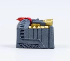 Hot Keys Project HKP Pharaoh Obsidian Artisan Keycap - Image 4