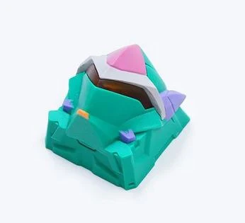 Hot Keys Project HKP Raiden Green Artisan Keycap - Image 2