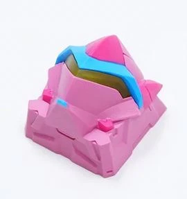Hot Keys Project HKP Raiden Pink Artisan Keycap - Image 2