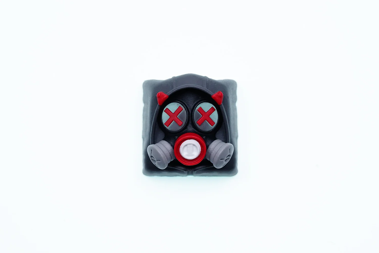 Hot Keys Project HKP Specter Crosseyes Triple Grey Artisan Keycap