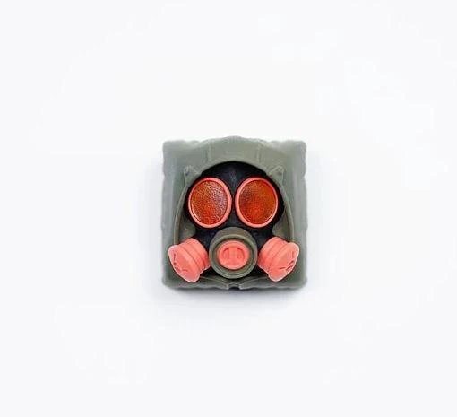 Hot Keys Project HKP Specter Olive Drab Artisan Keycap - Image 2
