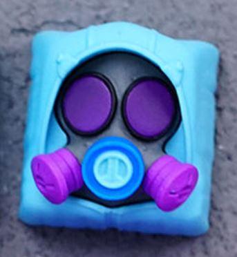 Hot Keys Project HKP Specter Teal / Grey / Purple Artisan Keycap