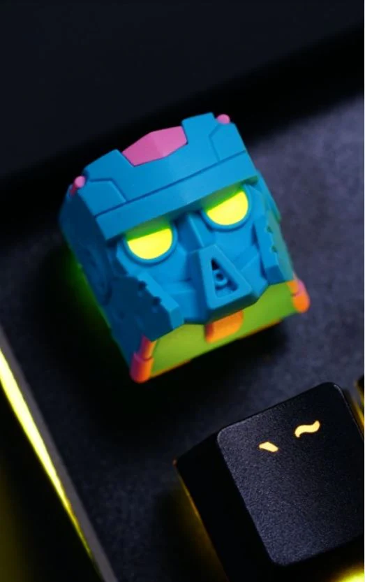 Hot Keys Project HKP Trooper Blue Artisan Keycap
