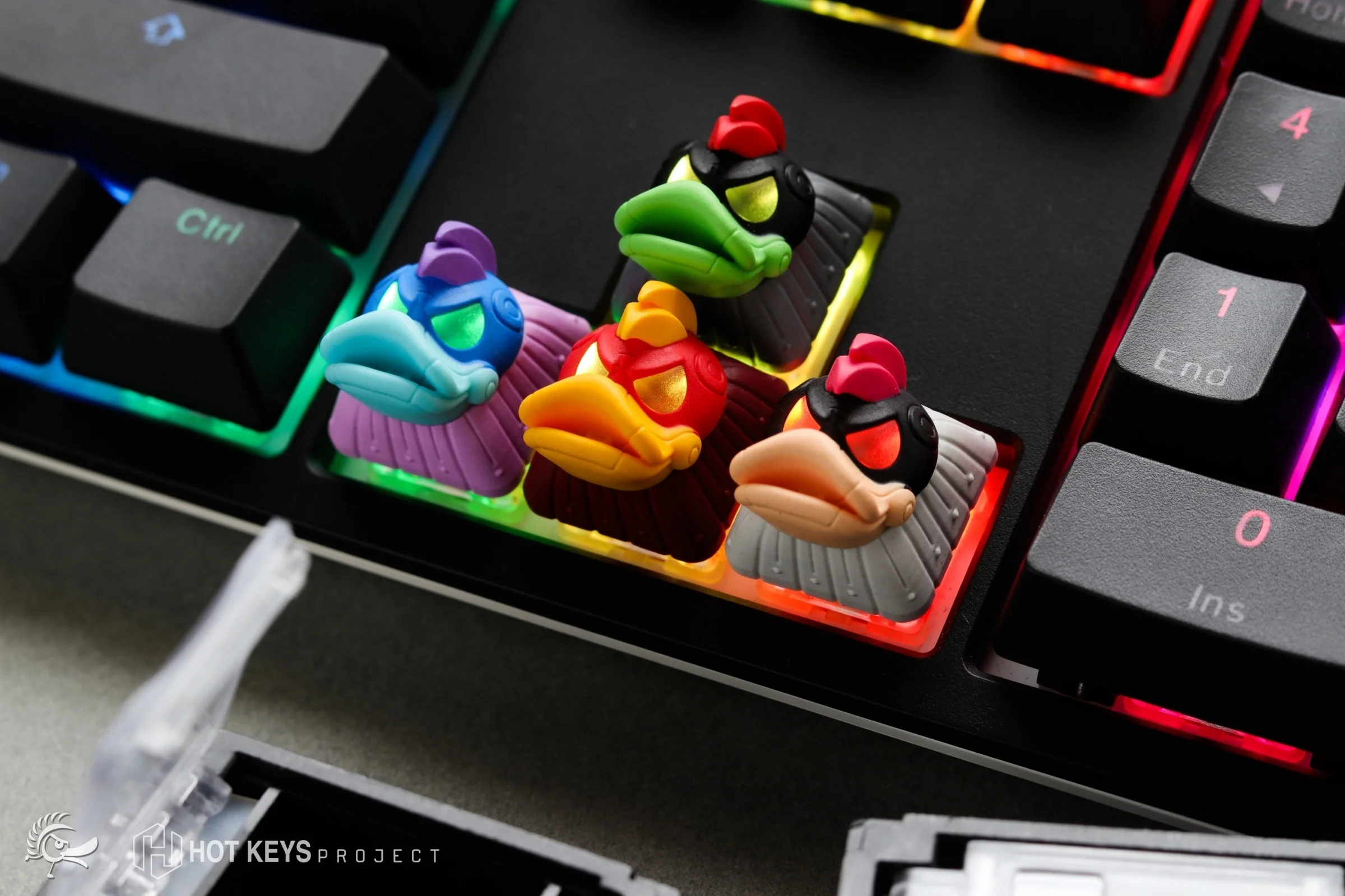 Hot Keys Project HKP x Ducky Ducky League Lucky Artisan Keycap - Image 3