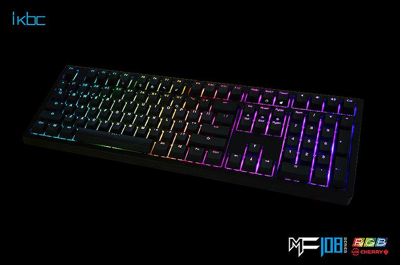 IKBC MF108 RGB LED Double Shot PBT Mechanical Keyboard - Image 2
