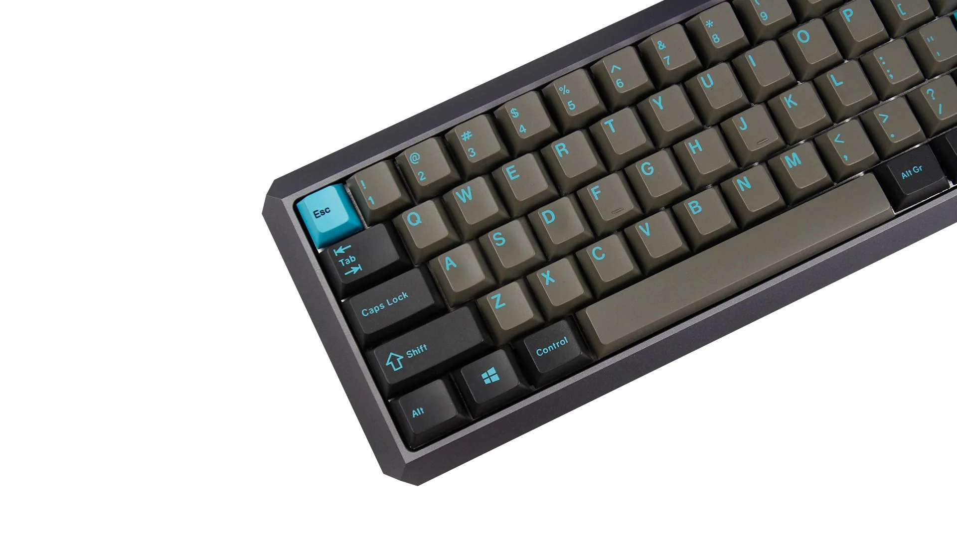 KBDFans 5° 60% Anodized Aluminum Case Black - Image 3