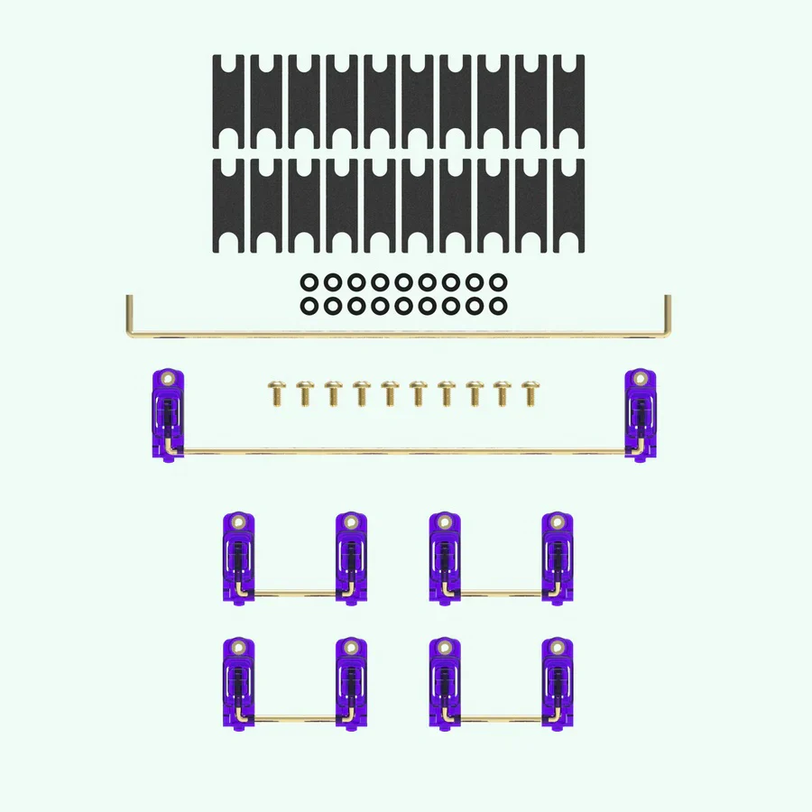 KBDFans Dyboox Stabilizers PCB Mount Screw-in Kit - Image 21