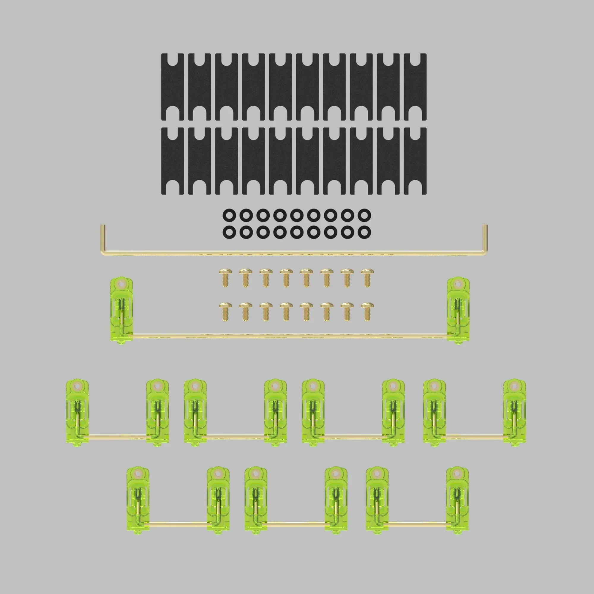 KBDFans Dyboox Stabilizers PCB Mount Screw-in Kit - Image 26