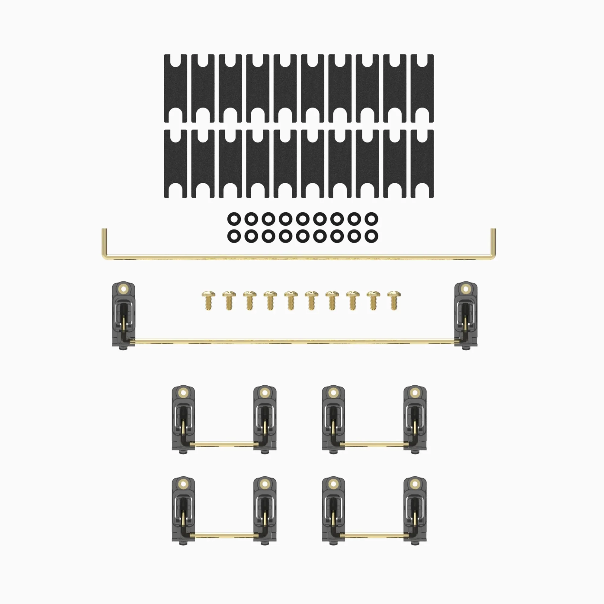 KBDFans Dyboox Stabilizers PCB Mount Screw-in Kit - Image 4