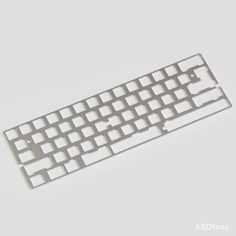 KBDFans DZ60 ANSI CNC Aluminum Plate- 2.25u Left Shift - Image 2