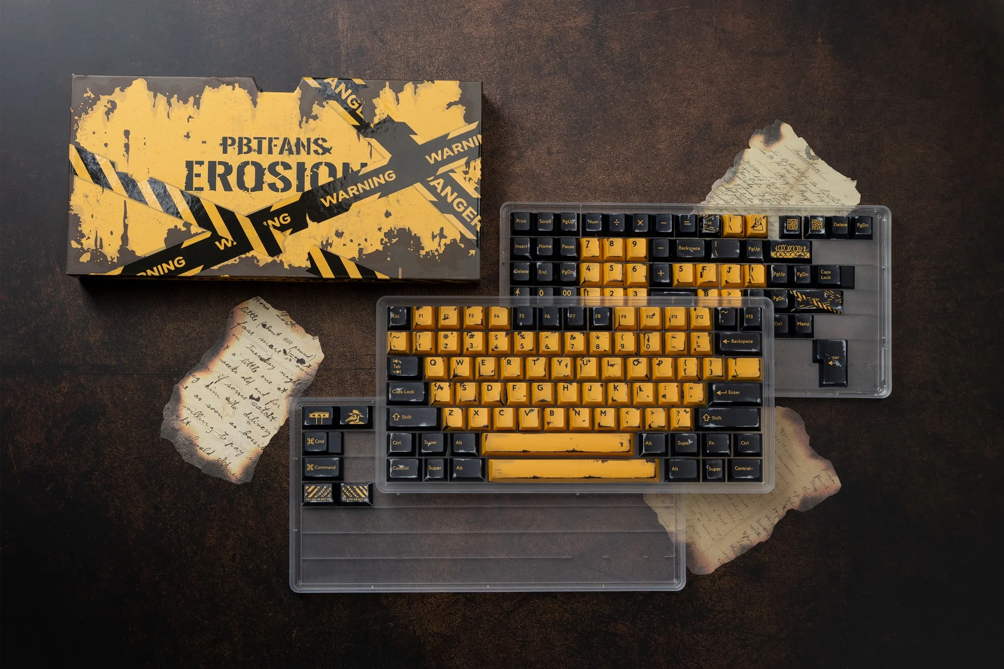 KBDFans PBTfans Erosion Keycap Set - Image 2