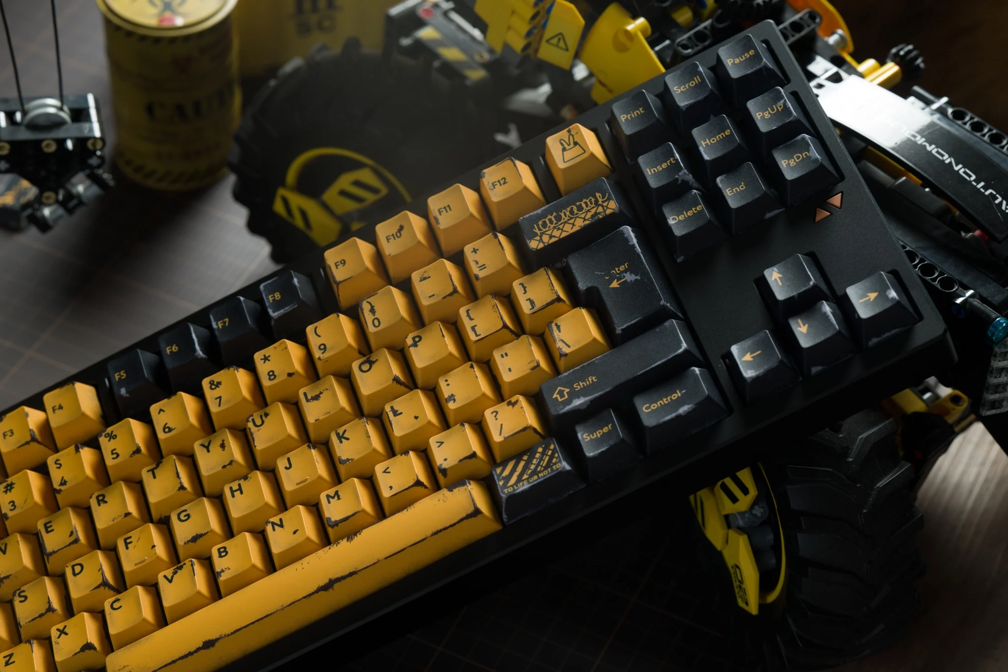 KBDFans PBTfans Erosion Keycap Set - Image 5