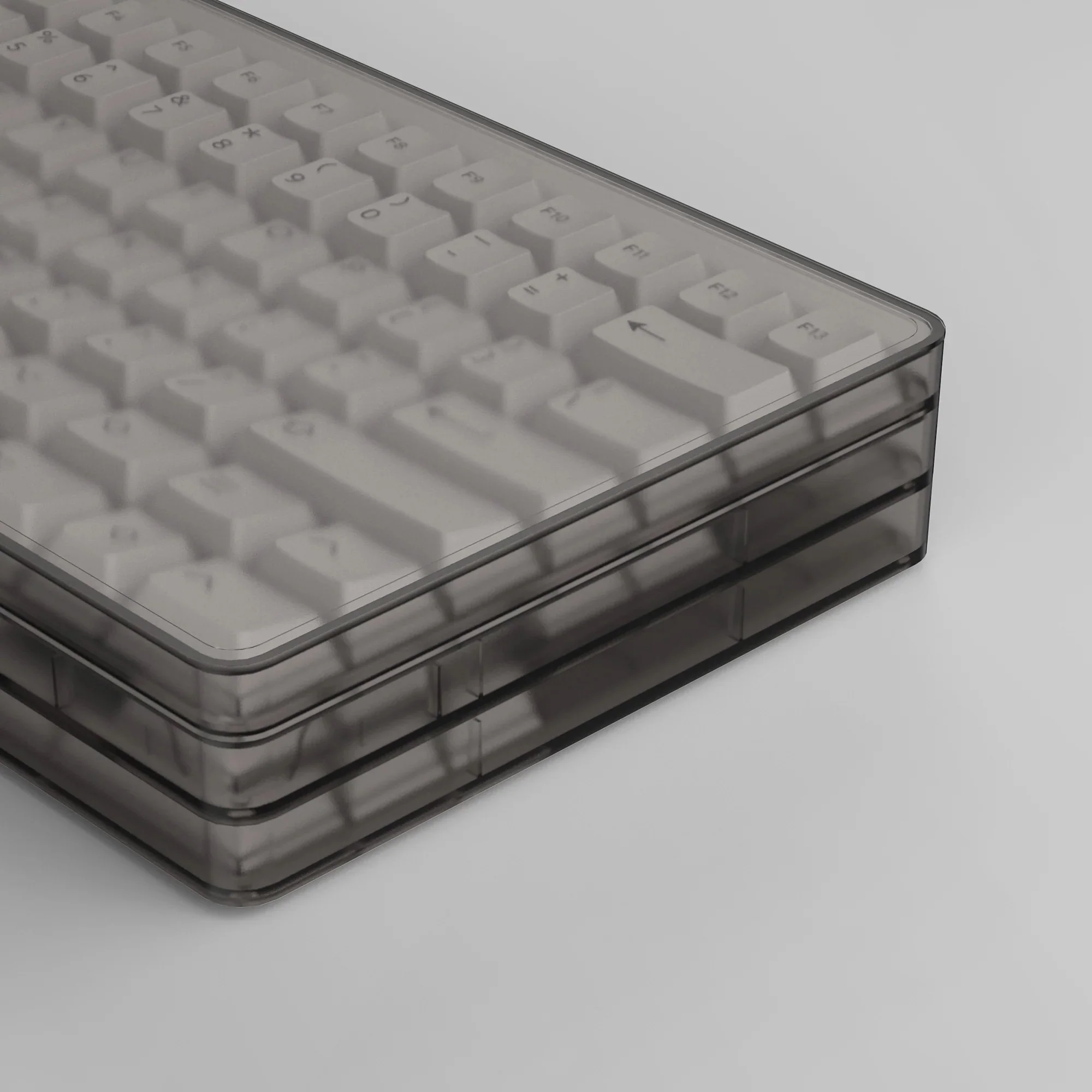 KBDFans PBTfans Keycap Tray Translucent Ink - Image 6