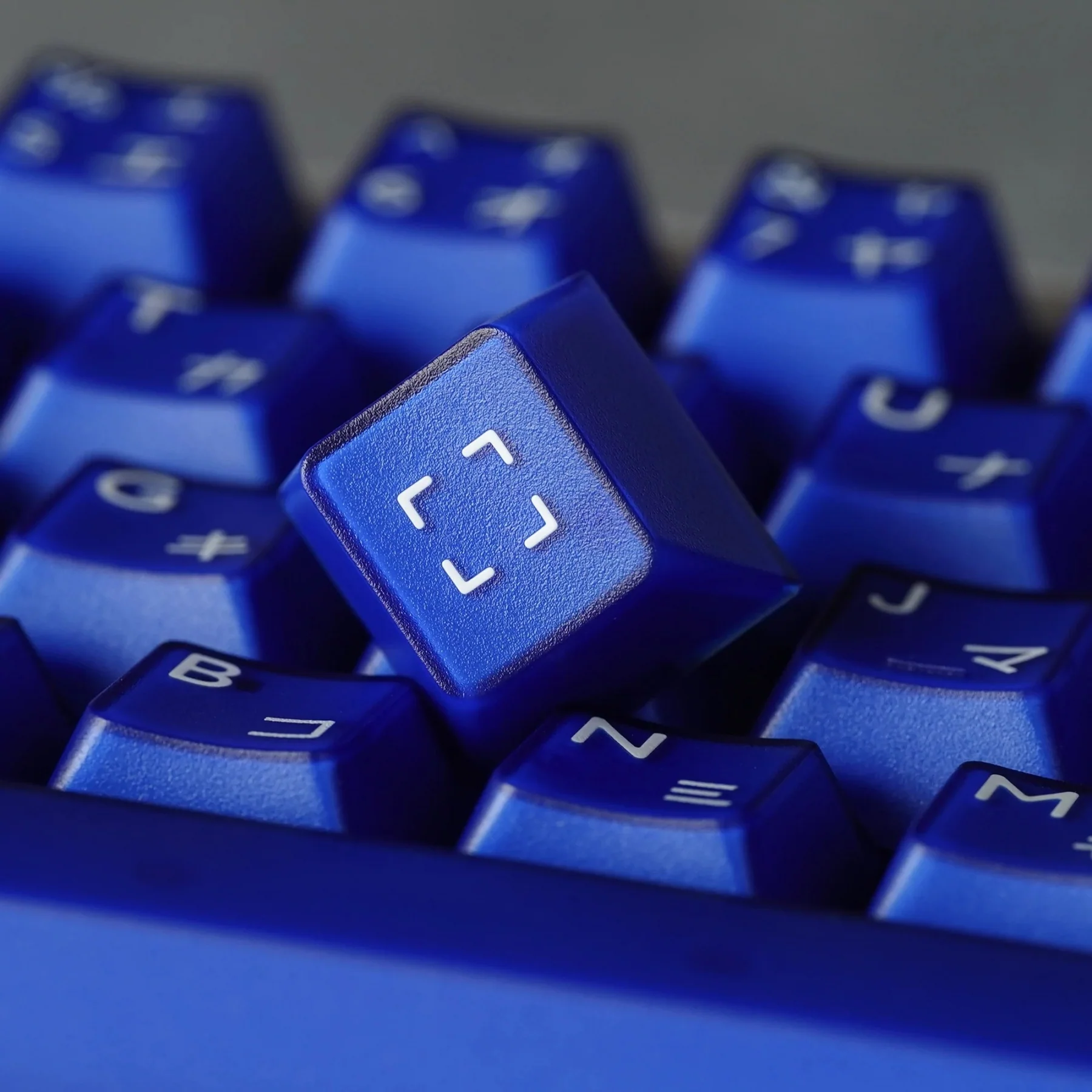 KBDFans PBTfans Klein Blue International Kit Translucent 51 Key Cherry Profile Double Shot ABS Add-on Keycap Set - Image 3