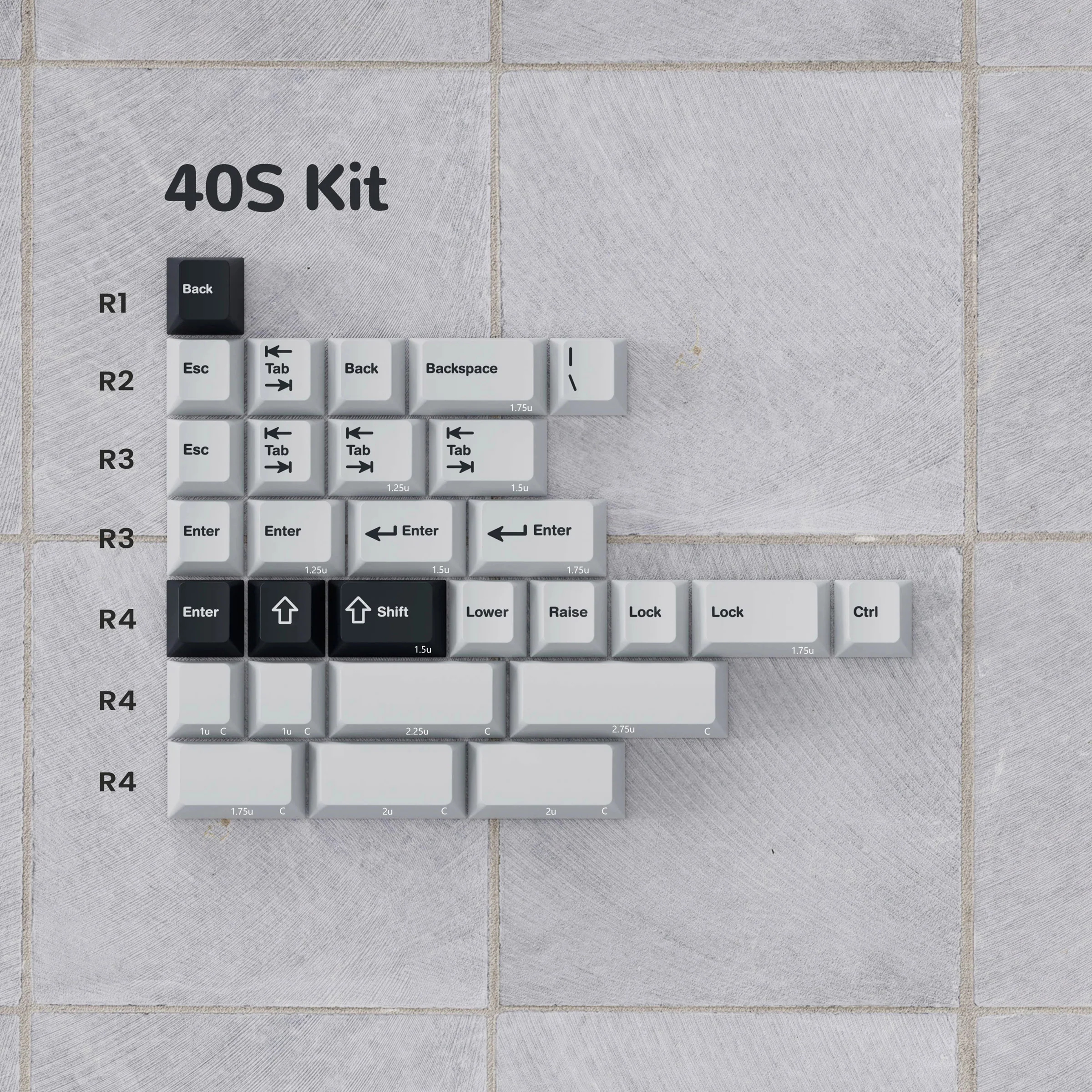 KBDFans PBTfans No Signal R2 Keycap Set - Image 10