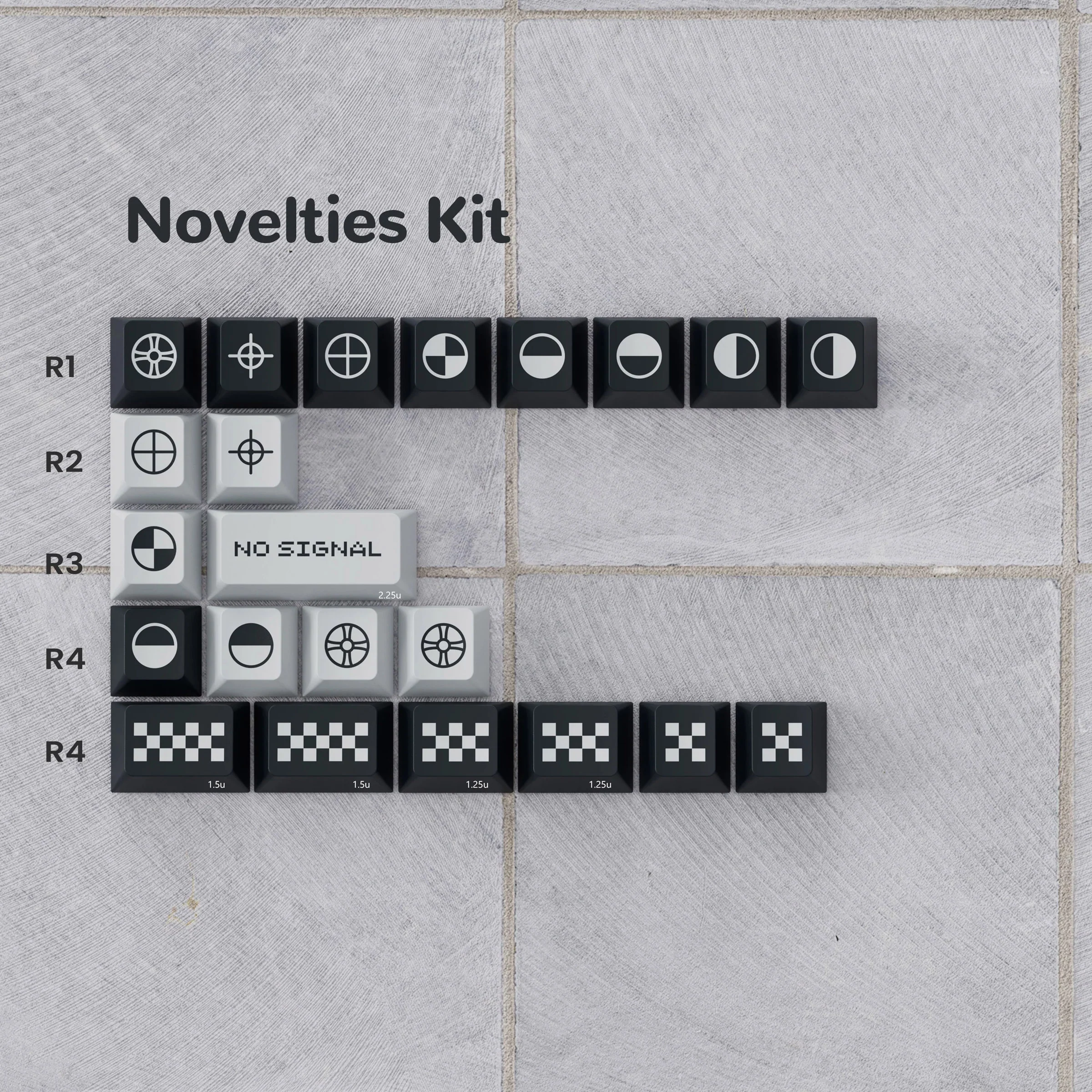 KBDFans PBTfans No Signal R2 Keycap Set - Image 9