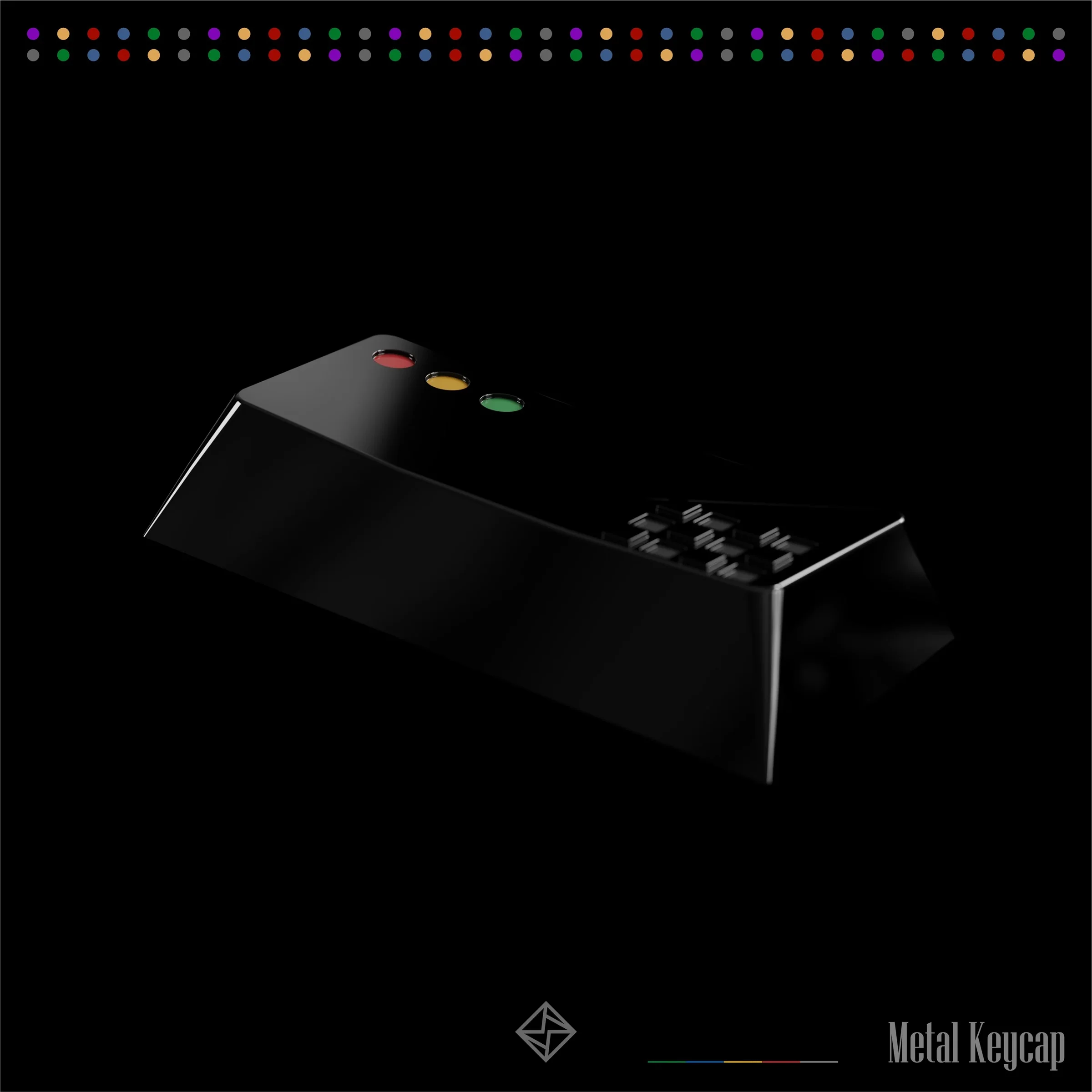 KBDFans PBTFans Retro Dark Lights R2 Keycap Set - Image 10