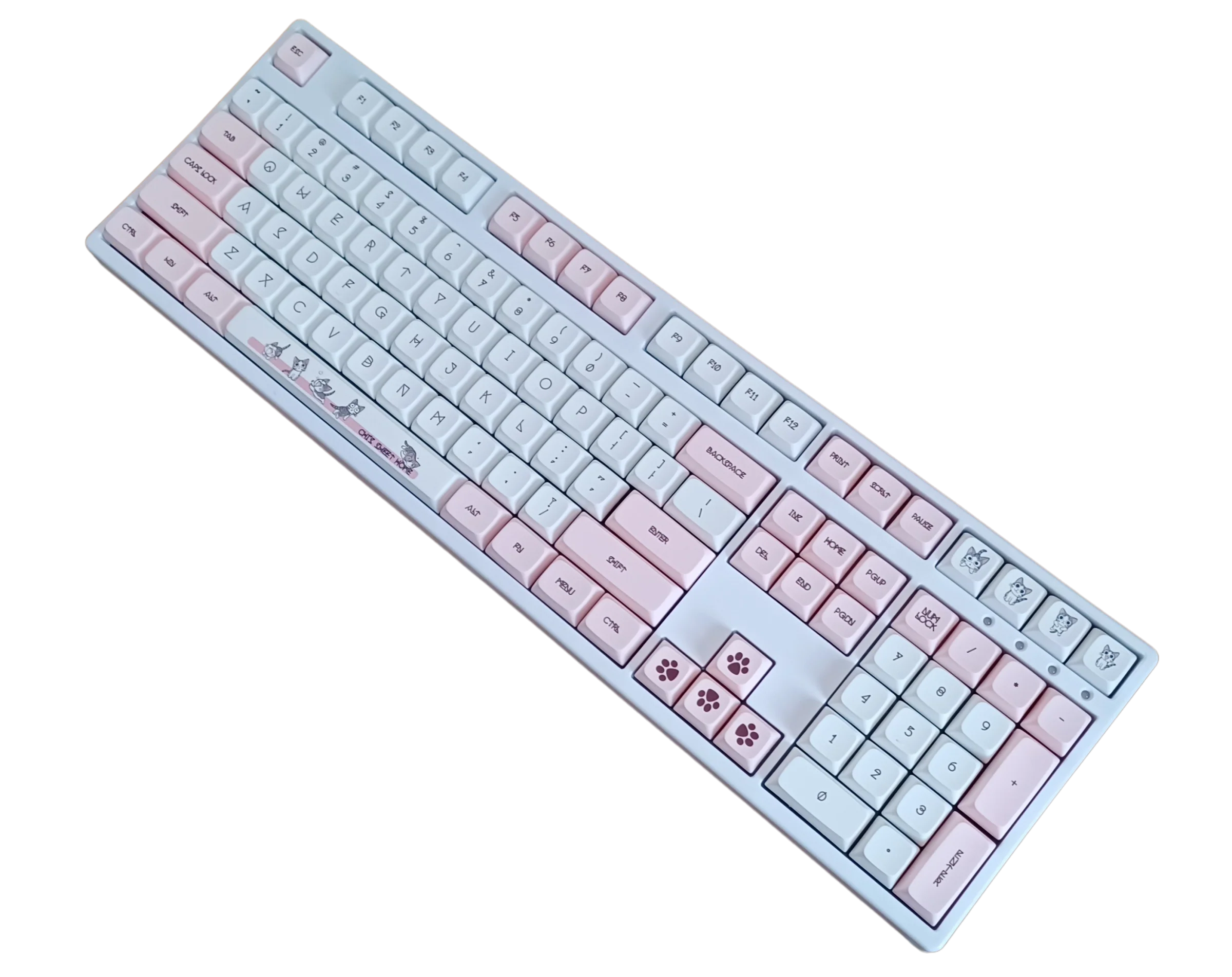KBParadise Shorthair Cat 133 Key XDA Profile Dye Sub PBT Keycap Set - Image 2