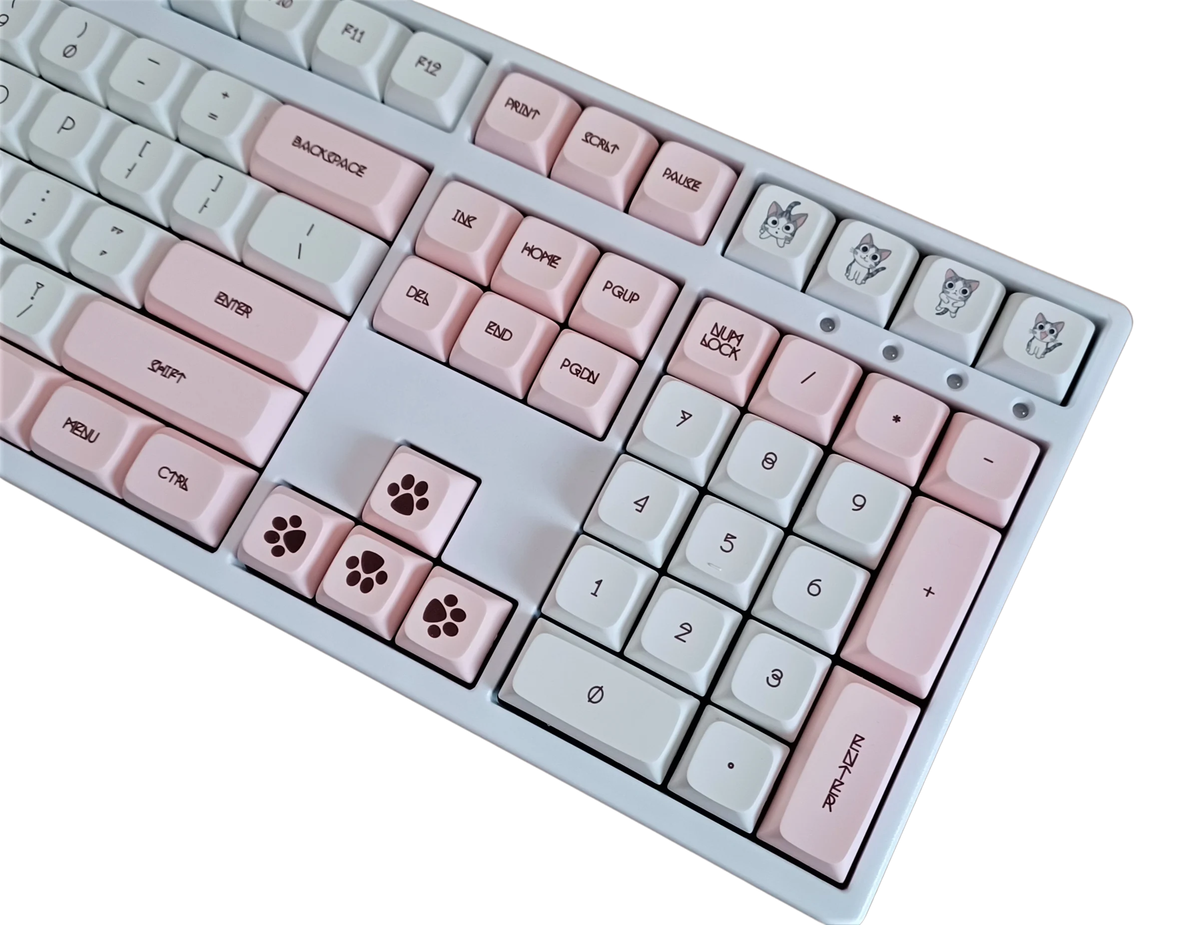 KBParadise Shorthair Cat 133 Key XDA Profile Dye Sub PBT Keycap Set - Image 4