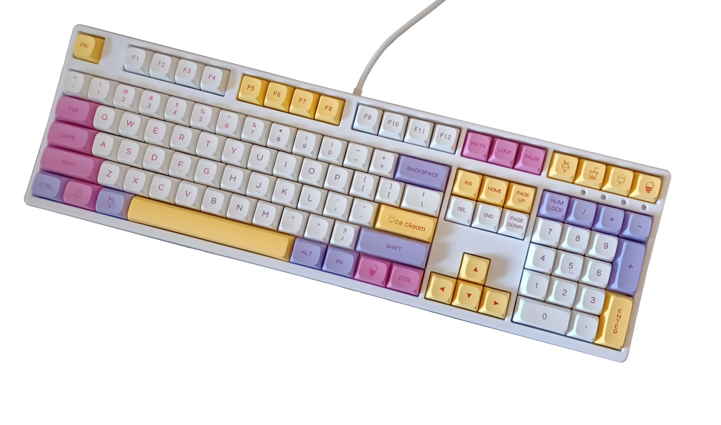 KBParadise Ice 135 Key XDA Profile Dye Sub PBT Keycap Set - Image 2