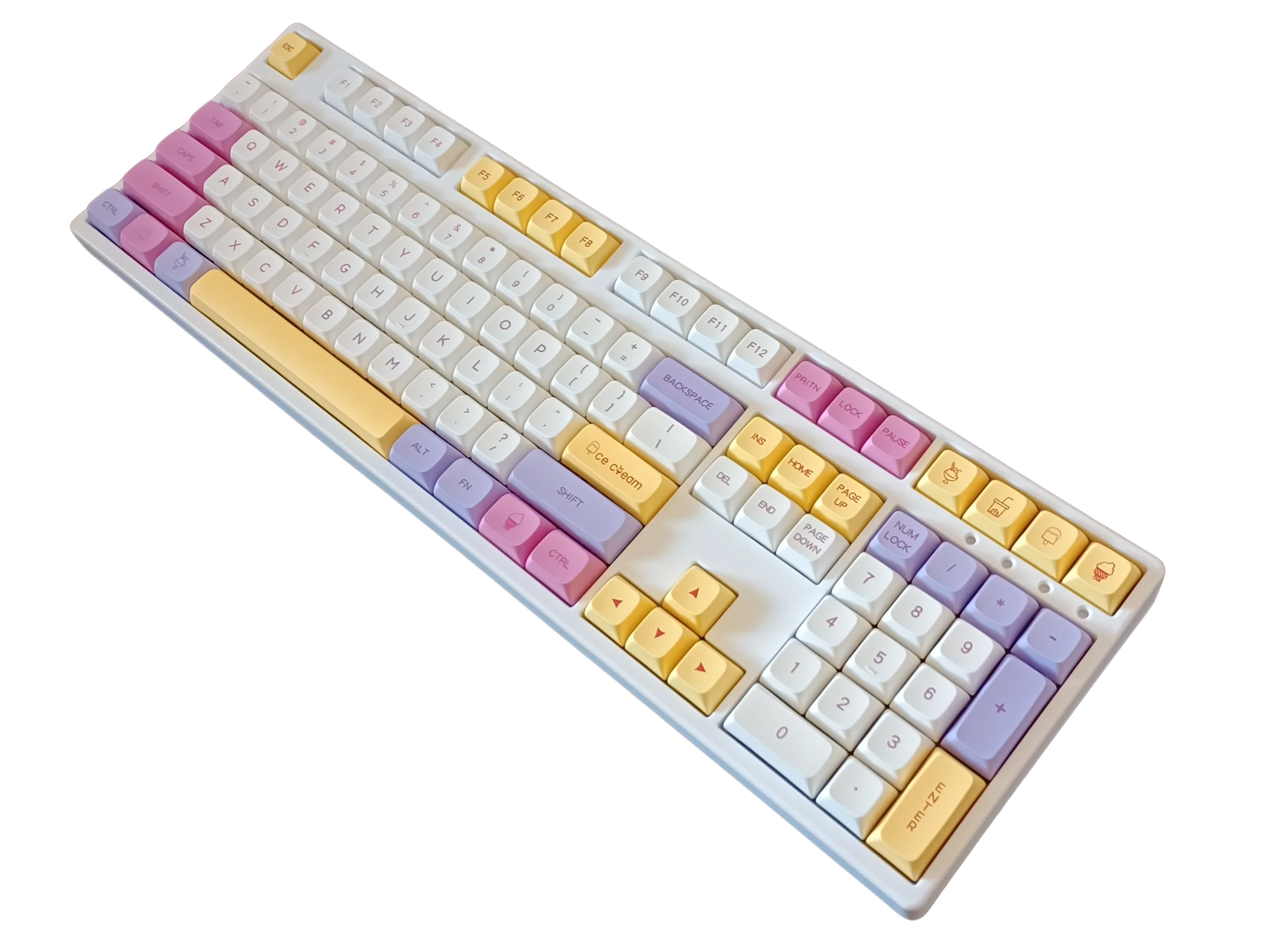 KBParadise Ice 135 Key XDA Profile Dye Sub PBT Keycap Set - Image 3