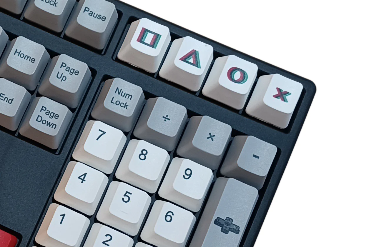 KBParadise NES 108 Key OEM Profile Double Shot PBT Keycap Set - Image 4