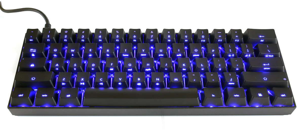 KBParadise V60Plus Blue/Green Blue / Green LED 60% Mechanical Keyboard - Image 5