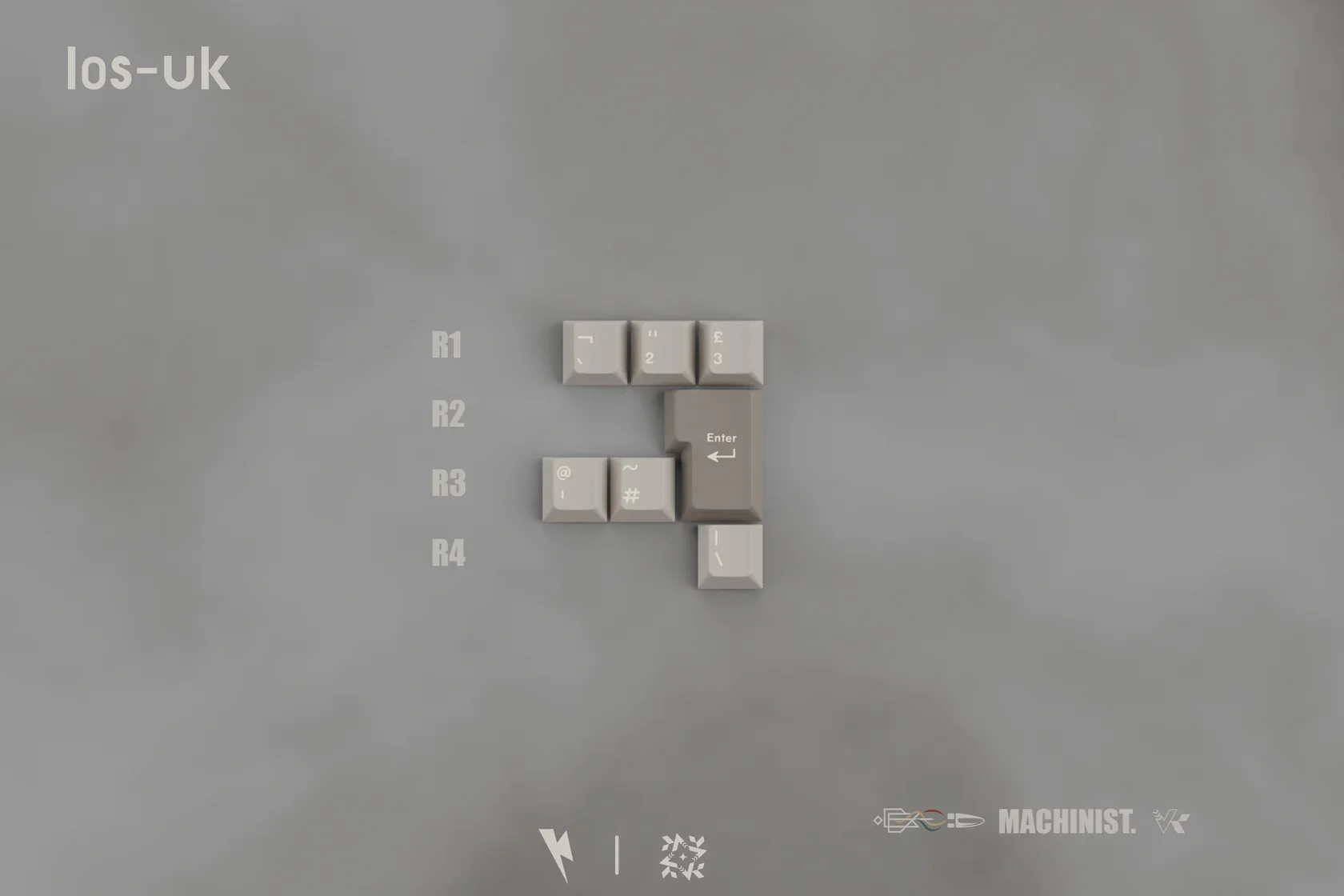 Key Kobo Machinist Double Shot ABS Keycap Set - Image 11