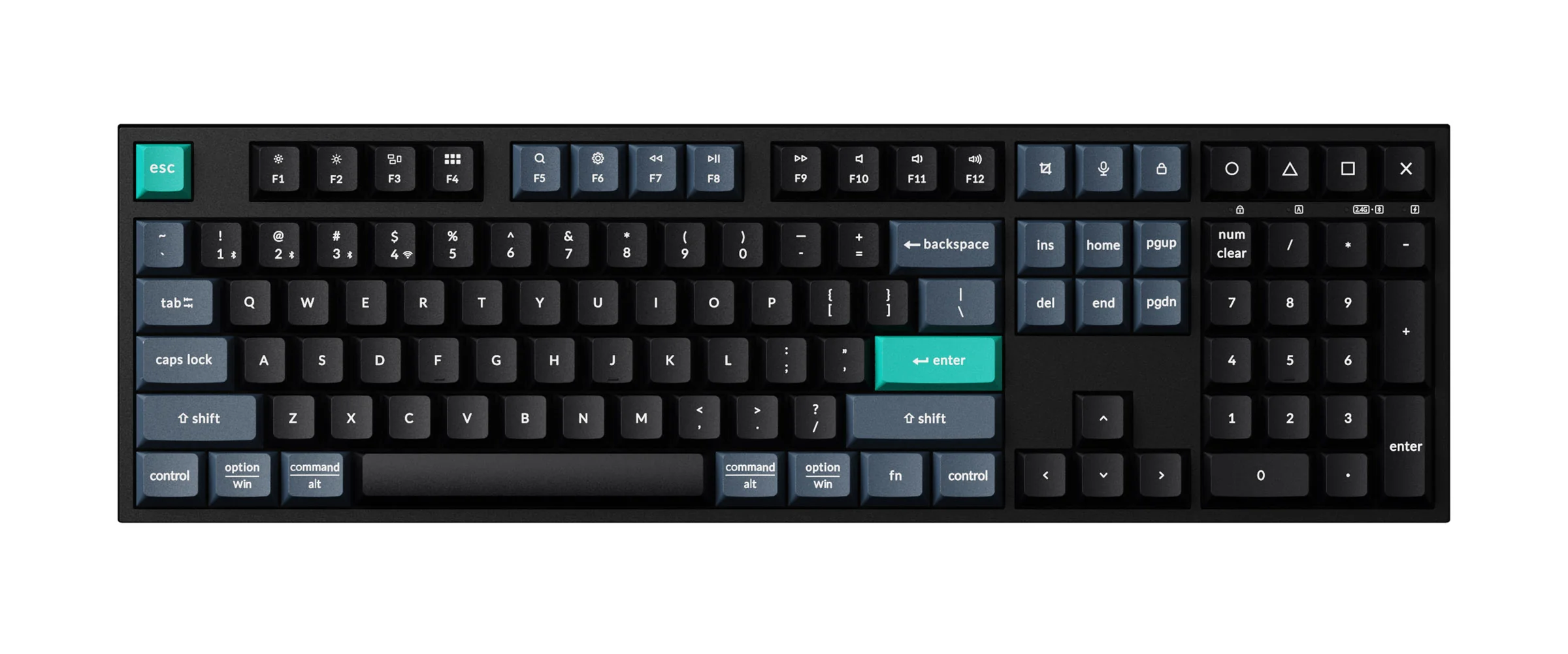 Keychron B36 Wireless Low Profile Keyboard