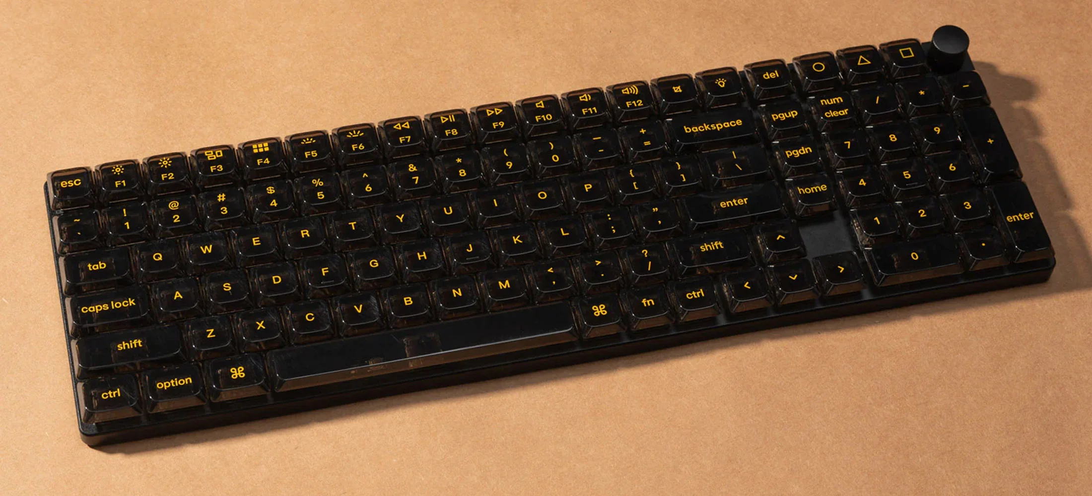 Keychron Black Translucent 129 Key LSA Profile ABS Keycap Set - Image 3