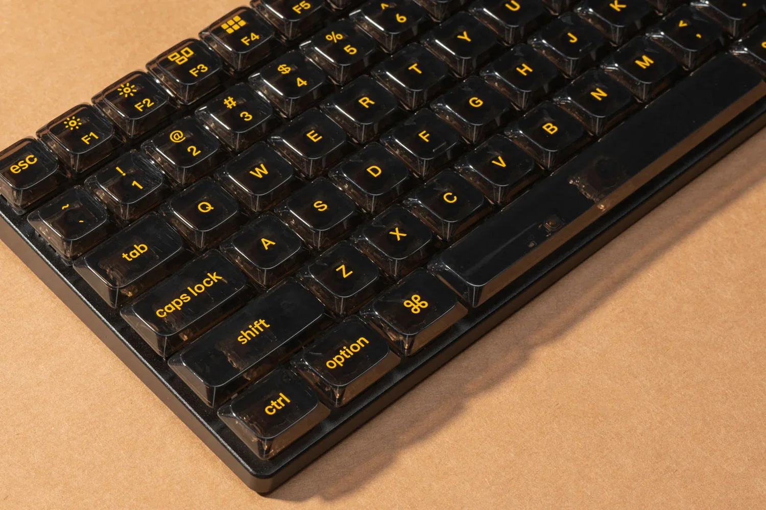 Keychron Black Translucent 129 Key LSA Profile ABS Keycap Set - Image 4