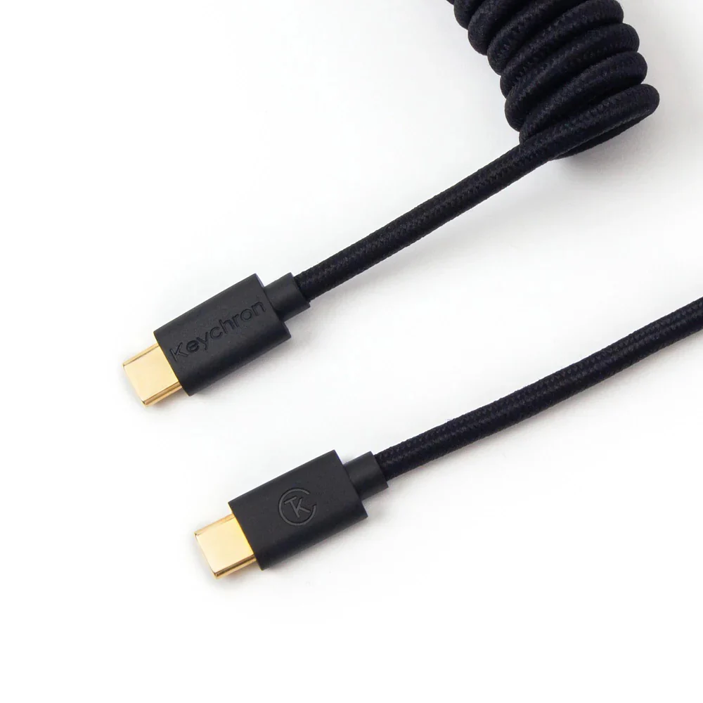 Keychron Coiled Aviator Cable Straight Connection - Image 2