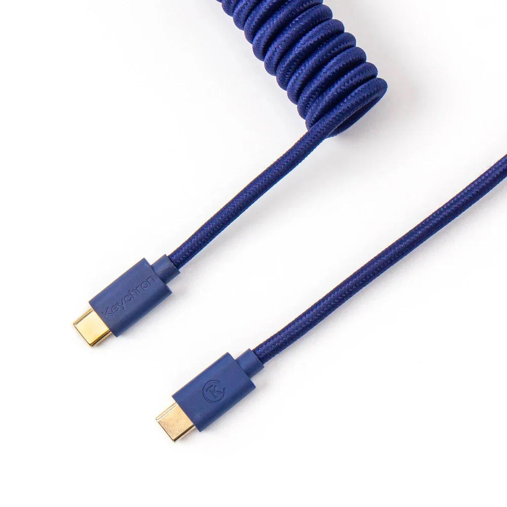 Keychron Coiled Aviator Cable Straight Connection - Image 3
