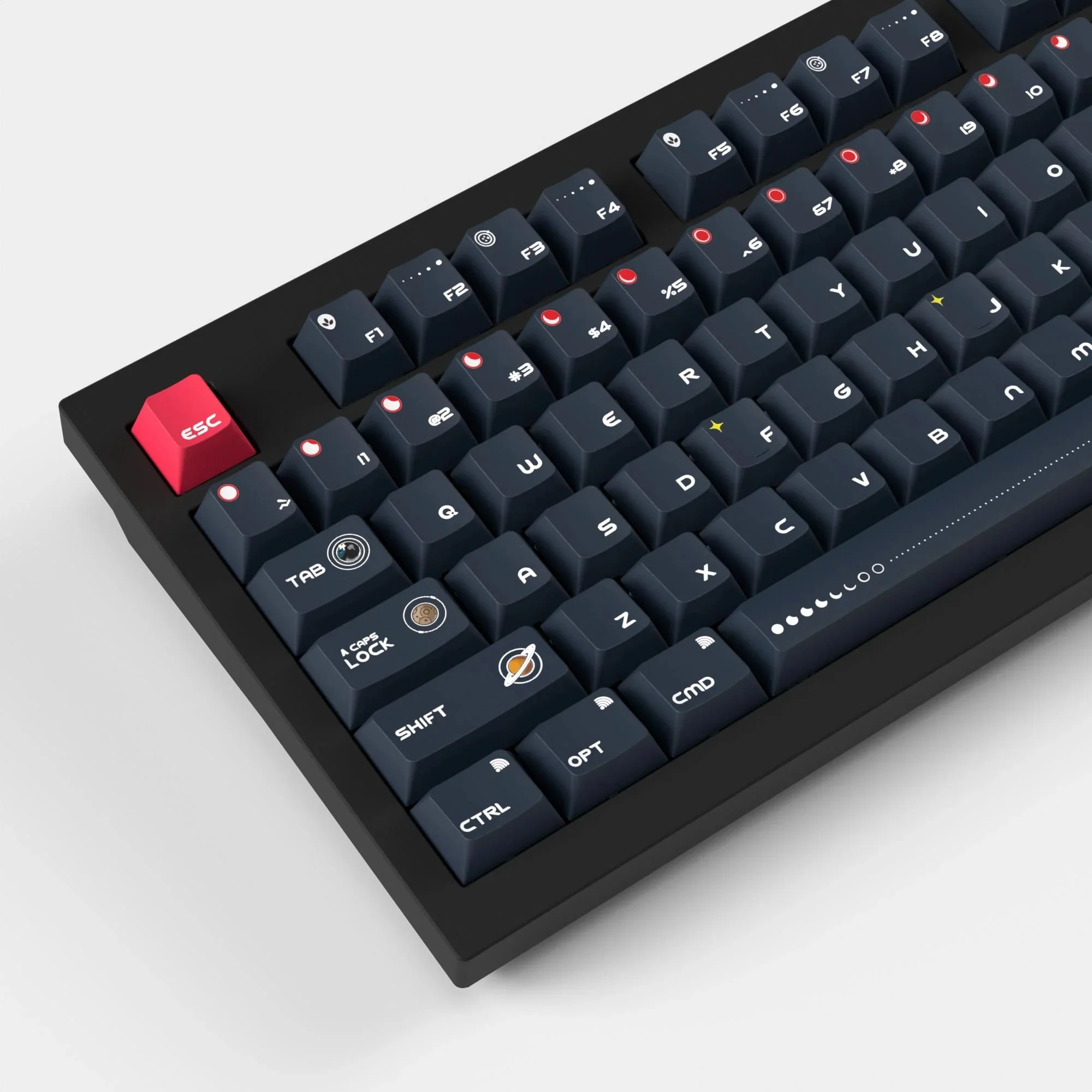 Keychron Cosmic Galaxy 140 Key Cherry Profile Dye Sub PBT Keycap Set - Image 3