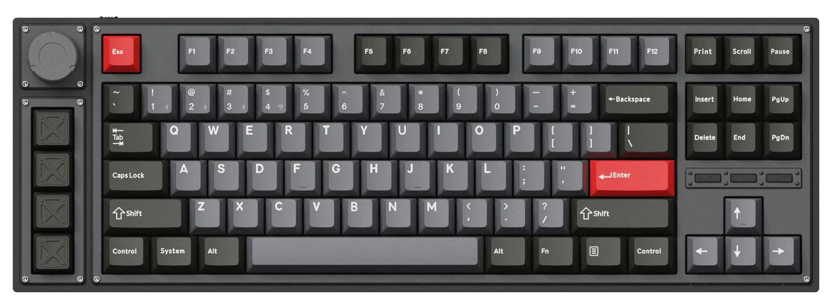 Keychron Dolch Red 143 Key Cherry Profile Double Shot PBT Keycap Set - Image 4