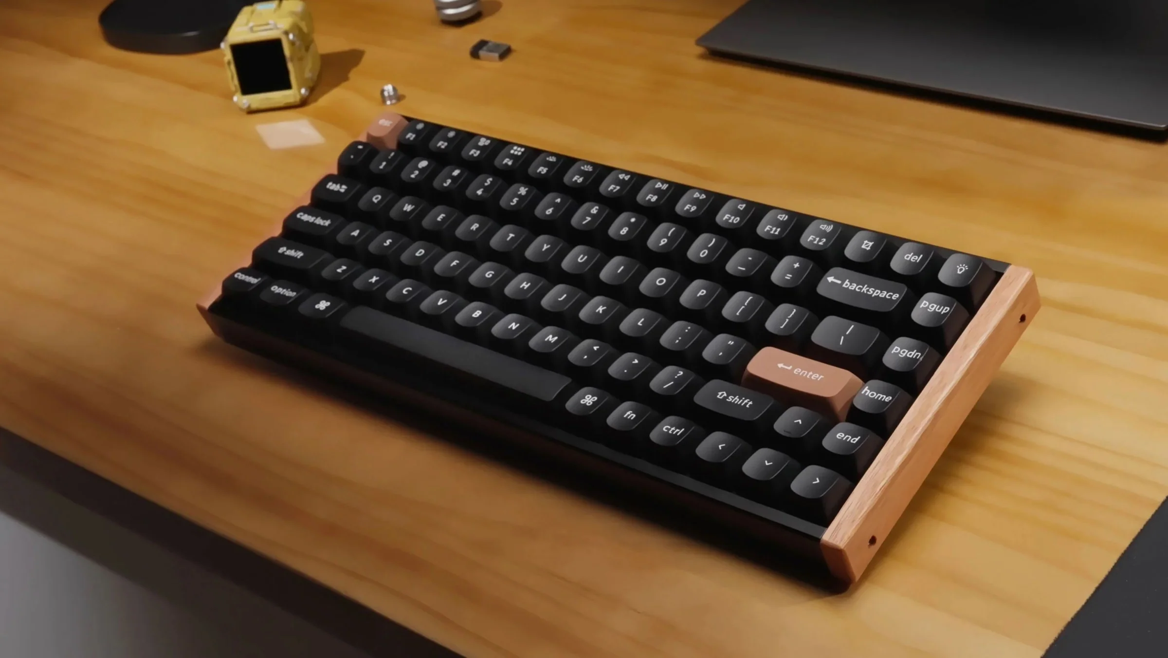 Keychron K2 HE TMR Special Edition 75% Wood Wireless Keyboard - Image 3