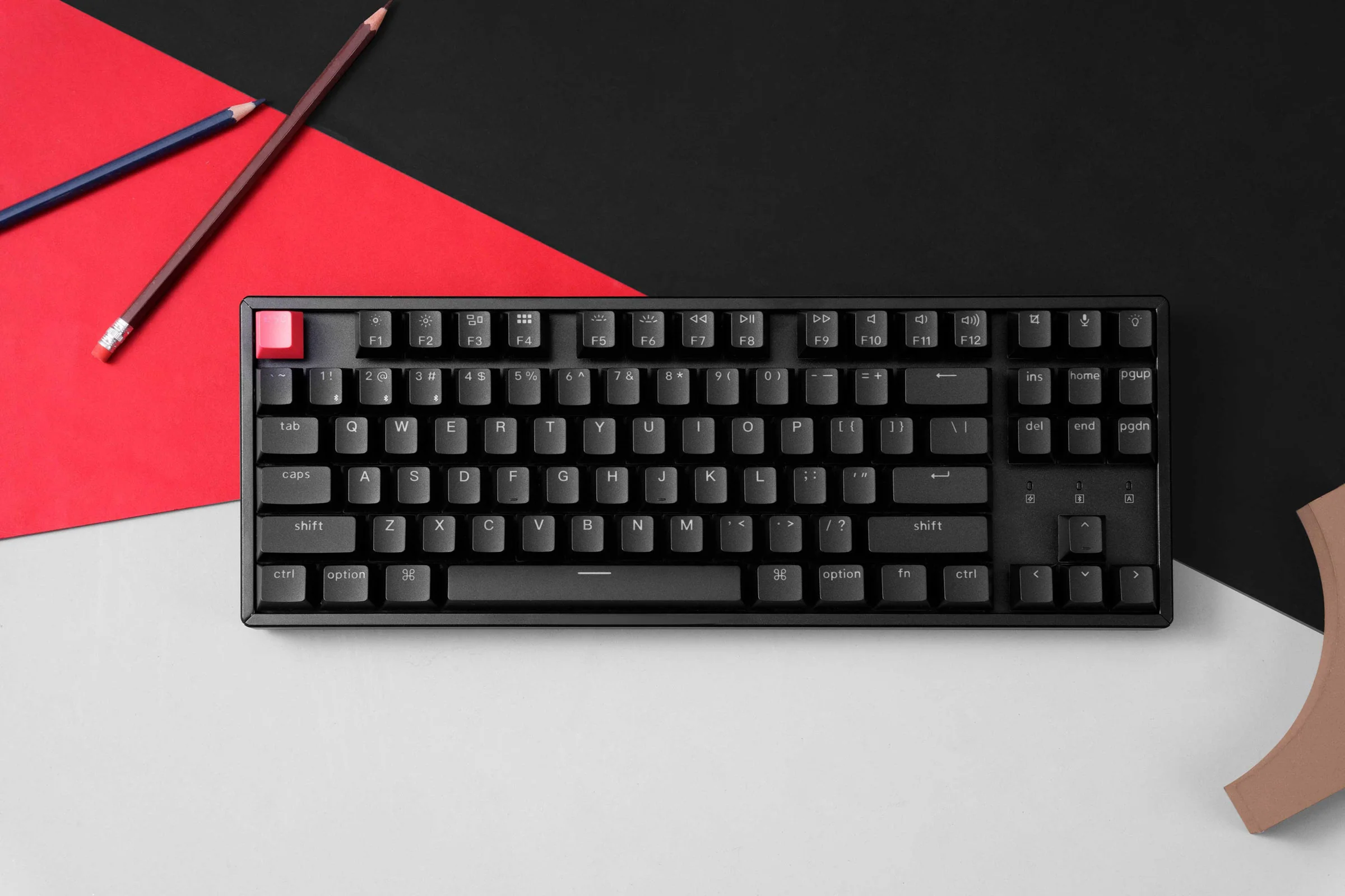 Keychron K8 QMK V2 Aluminum Hotswap Wireless RGB Keyboard - Image 7