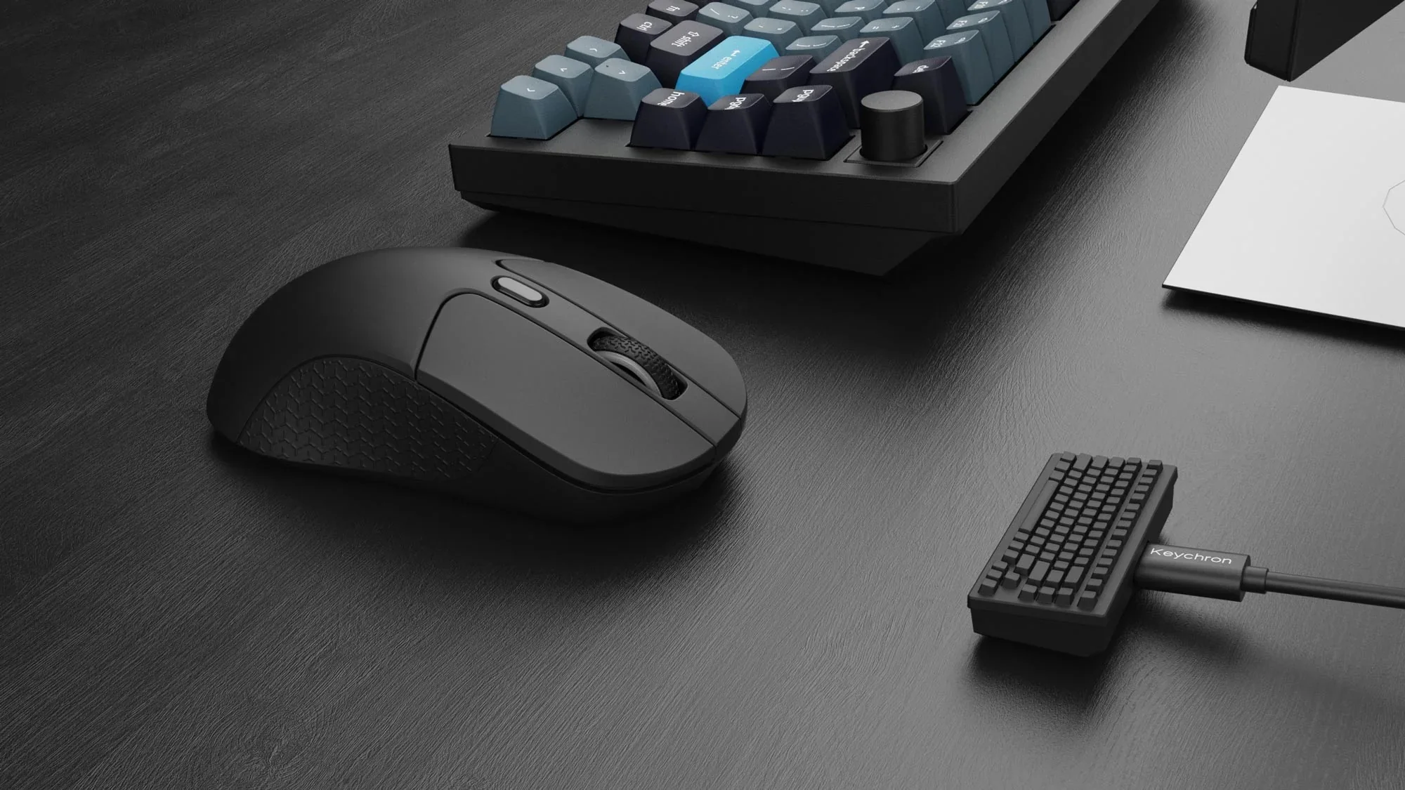 Keychron M3 Black RGB Wireless 4K Mouse - Image 6